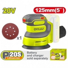 Image Шлифовальная машина совместимая с аккумулятором 20В DYLLU DTRAP5030