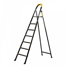 Image Складная металлическая лестница Rotor с 7+1 ступенькой