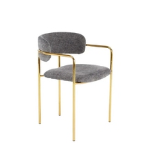 Image Стул K537 металл/ткань Серый