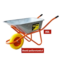 Image Roabă 90L cu roată poliuritanică WB6418PU