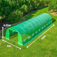 Image Теплица 10x3x2,25м Ø26мм 2 двери 26х0,9 мм 200 г/м²