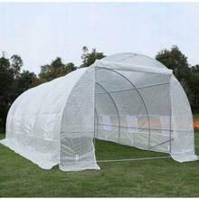 Image Seră pentru grădină 10x3x2m, Alba, 26 mm, 0,9mm