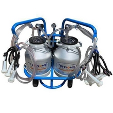 Image Vacuum tank oi | capre, 4 posturi/2 bidoane aluminiu, 30LT