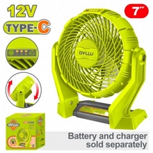 Image Вентилятор акумуляторный DYLLU DTLF1507